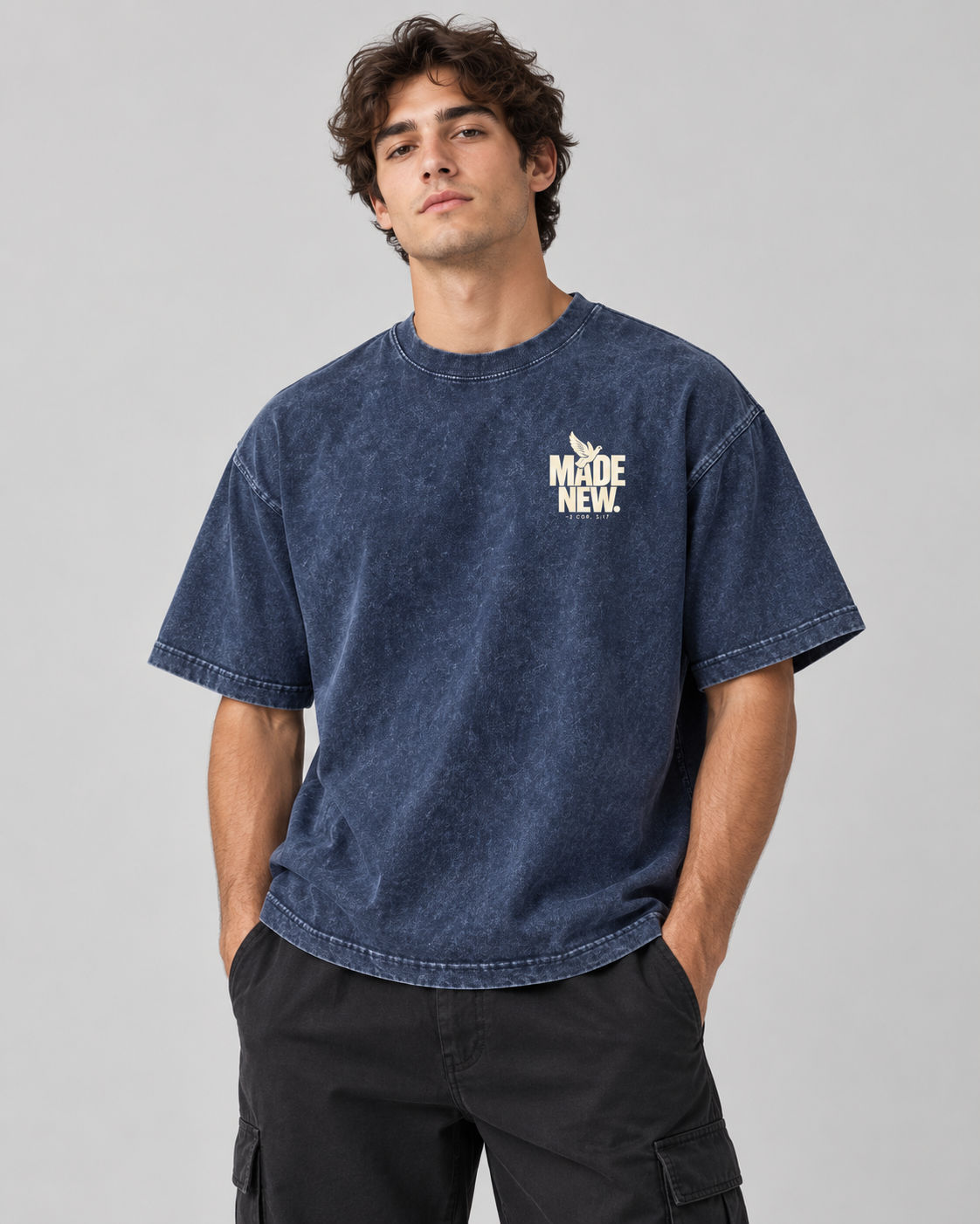 Made New Mineral Wash Boxy Tee