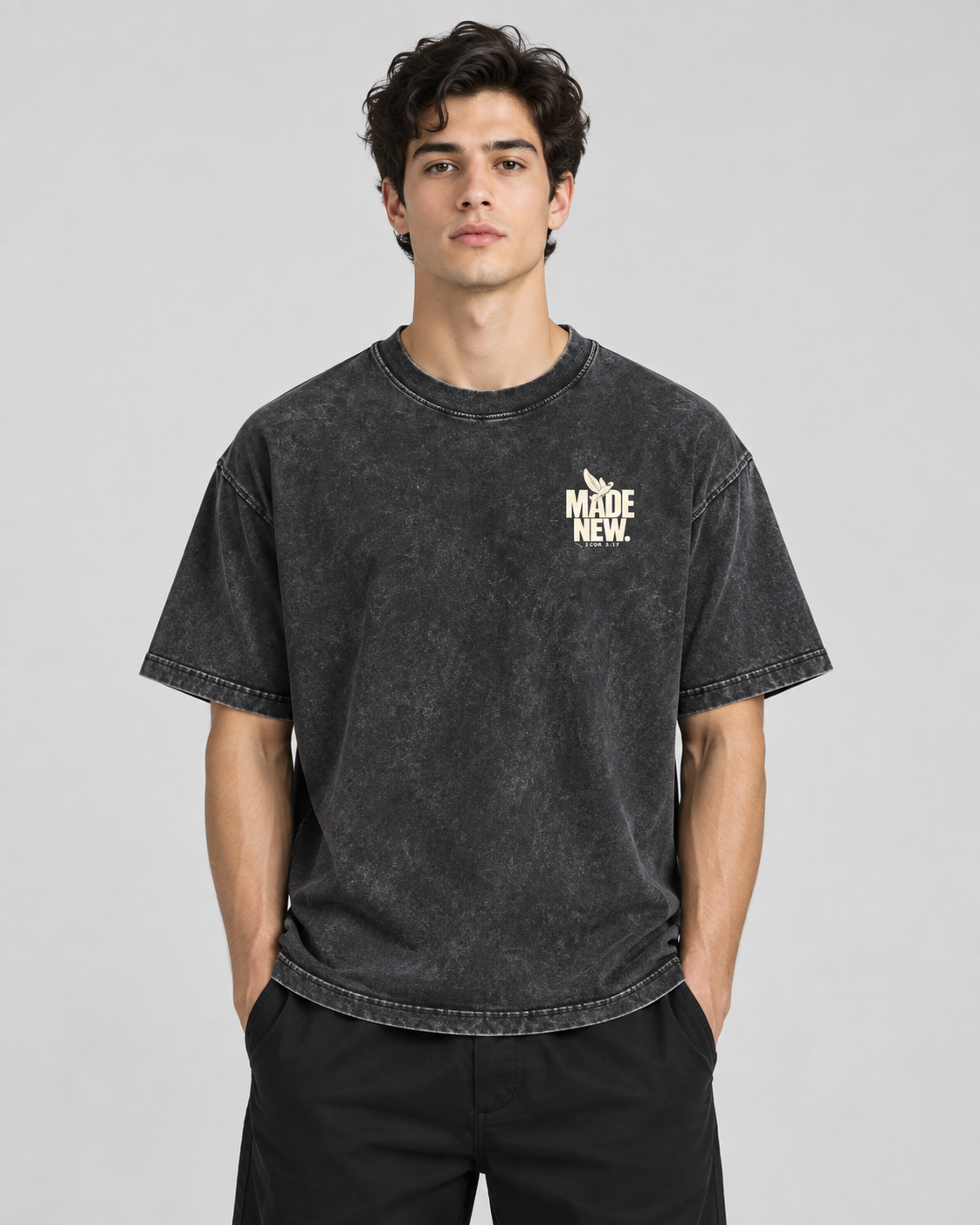 Made New Mineral Wash Boxy Tee