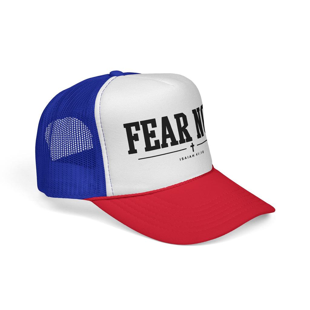 Fear Not Trucker Cap — Isaiah 41:10 Christian Mesh Hat