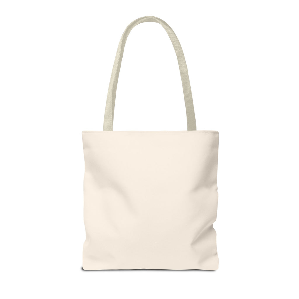 Scriptural Floral Tote Bag — “He Makes All Things New” Inspirational Canvas Tote