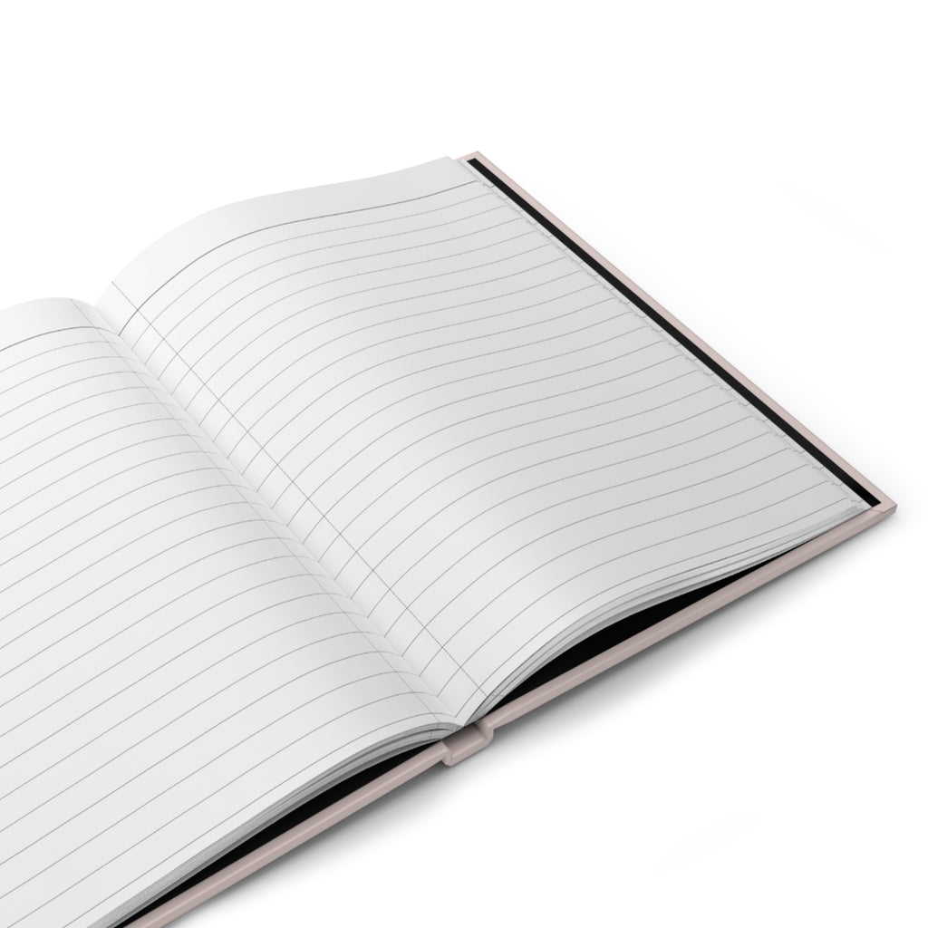 Grace Upon Grace Hardcover Journal — Christian Floral Lined Notebook