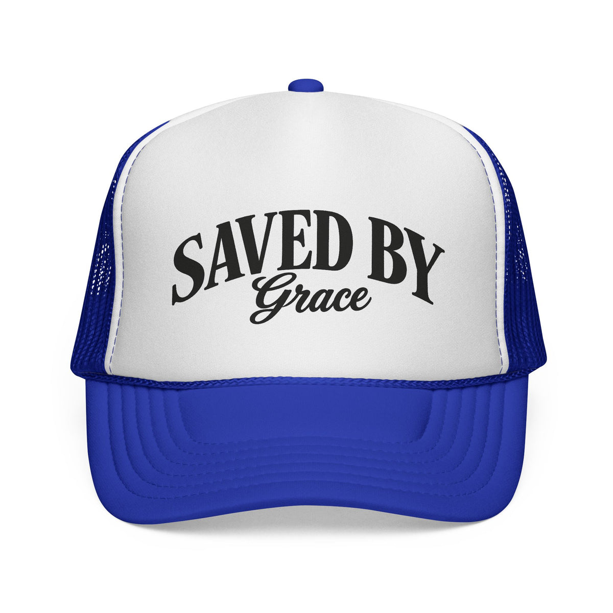 Saved By Grace trucker cap | Christian faith hat