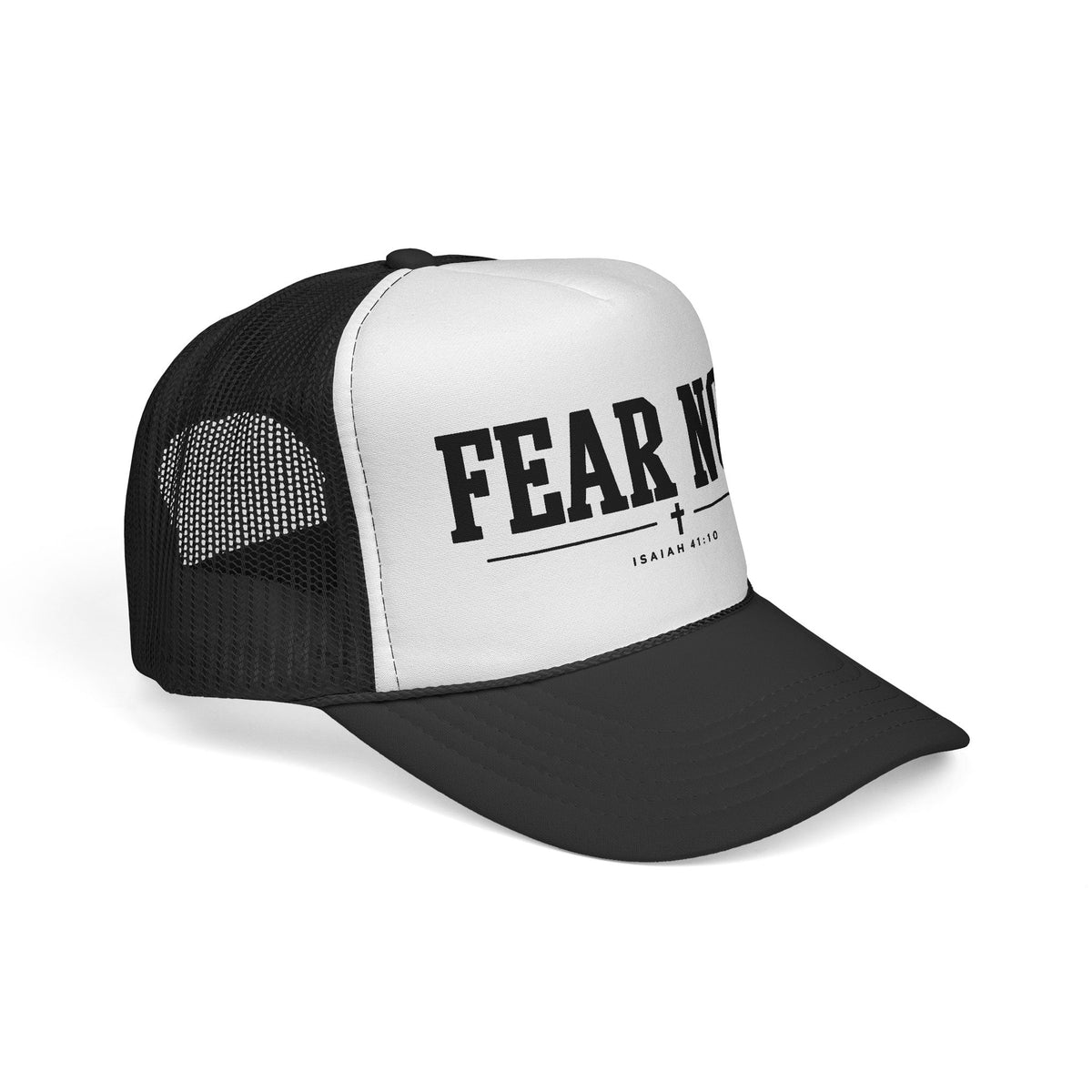 Fear Not Trucker Cap — Isaiah 41:10 Christian Mesh Hat