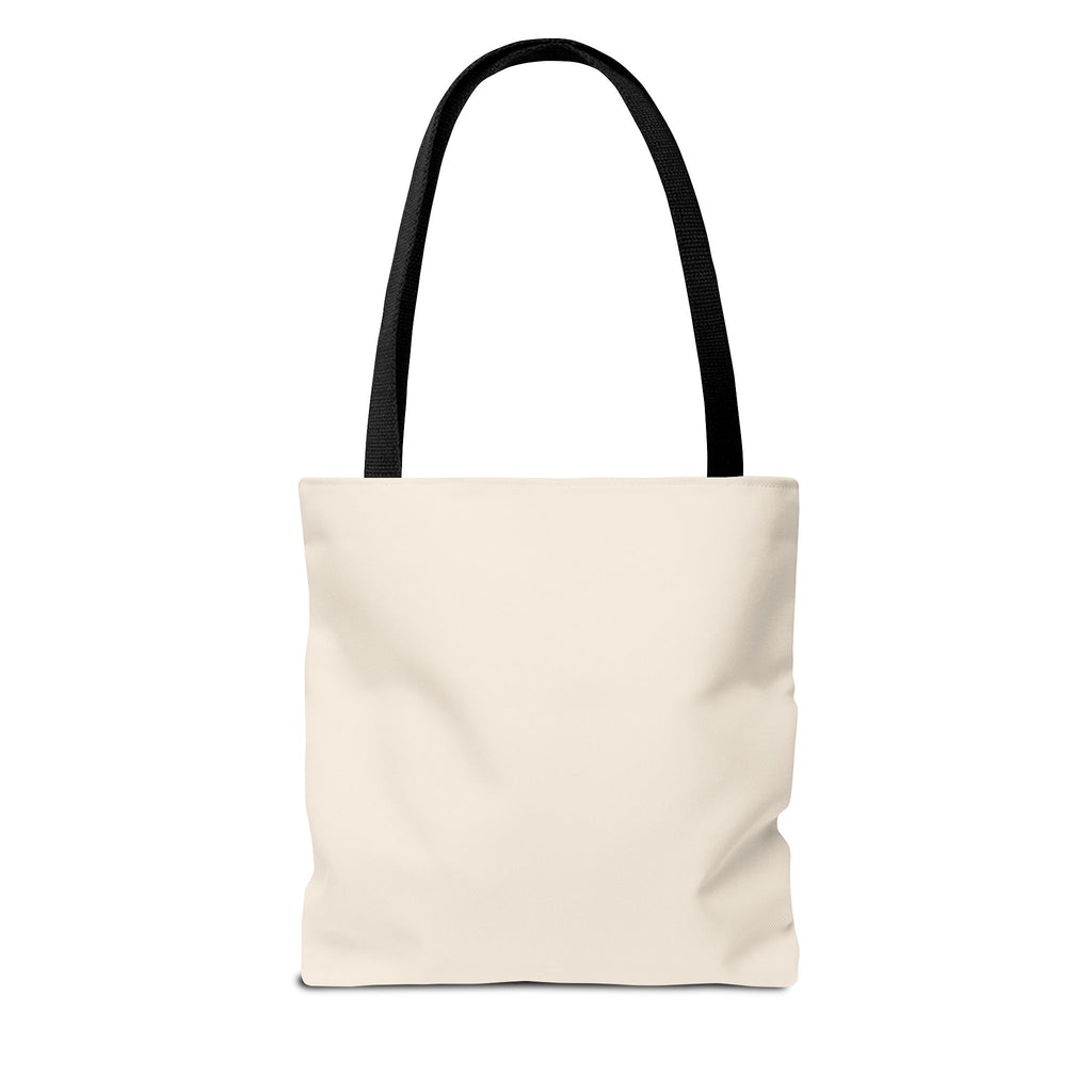 Jesus Shepherd Tote Bag — "He Leaves the 99 to Find the One" Floral Faith Tote