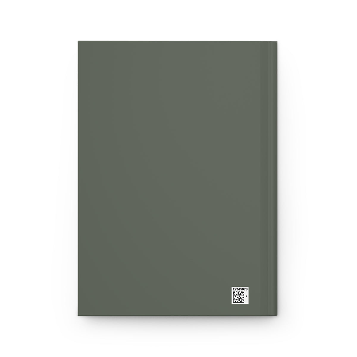 Christian Hardcover Journal — "In His Presence" Lined Matte Notebook