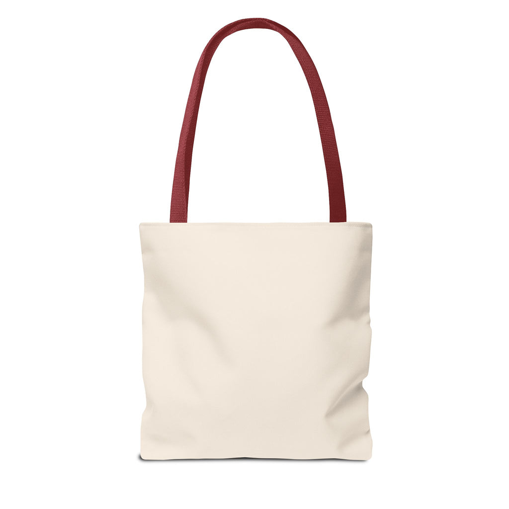 Jesus Shepherd Tote Bag — "He Leaves the 99 to Find the One" Floral Faith Tote