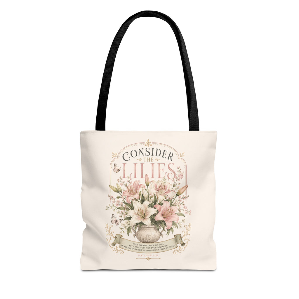 Consider the Lilies Floral Tote Bag