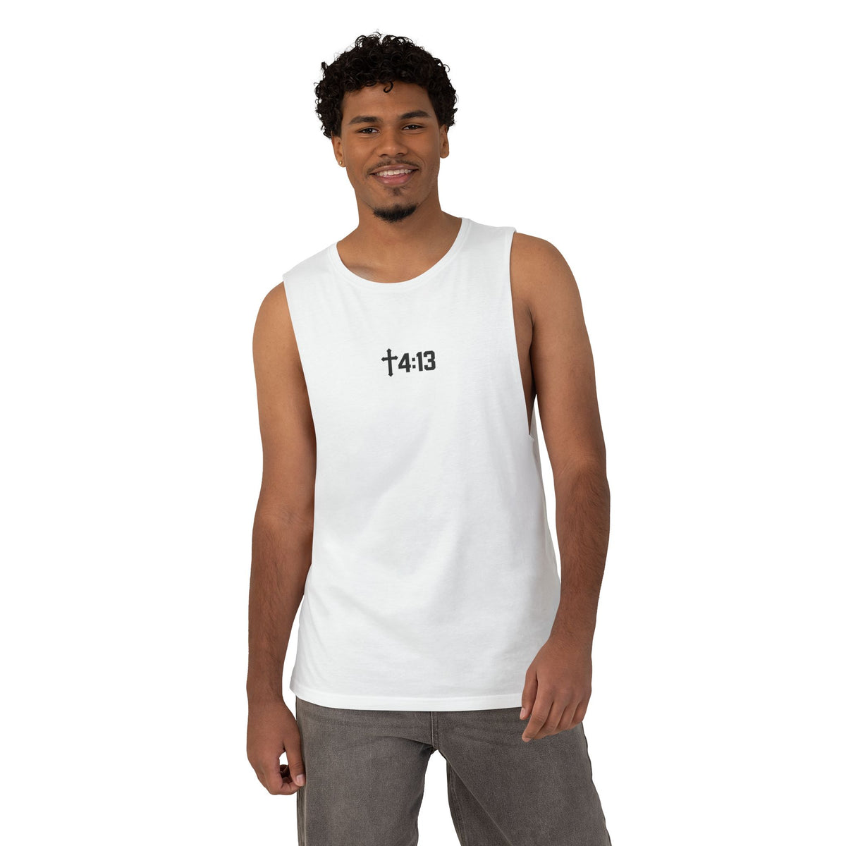 Christian Workout Tank Top — “I Can Do All Things Through Christ” Fitness Tank (Philippians 4:13)