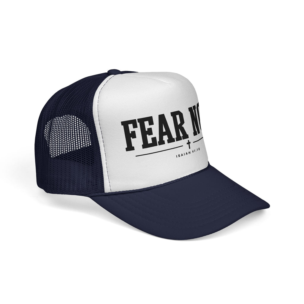 Fear Not Trucker Cap — Isaiah 41:10 Christian Mesh Hat