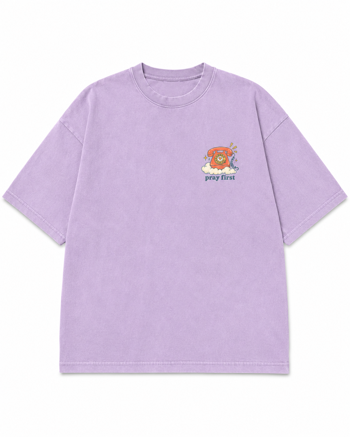 Heaven's Hotline T-Shirt — 'Call on Him' Christian Graphic Tee