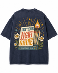 Let Your Light Shine T-Shirt — Matthew 5:16 Inspirational Christian Tee