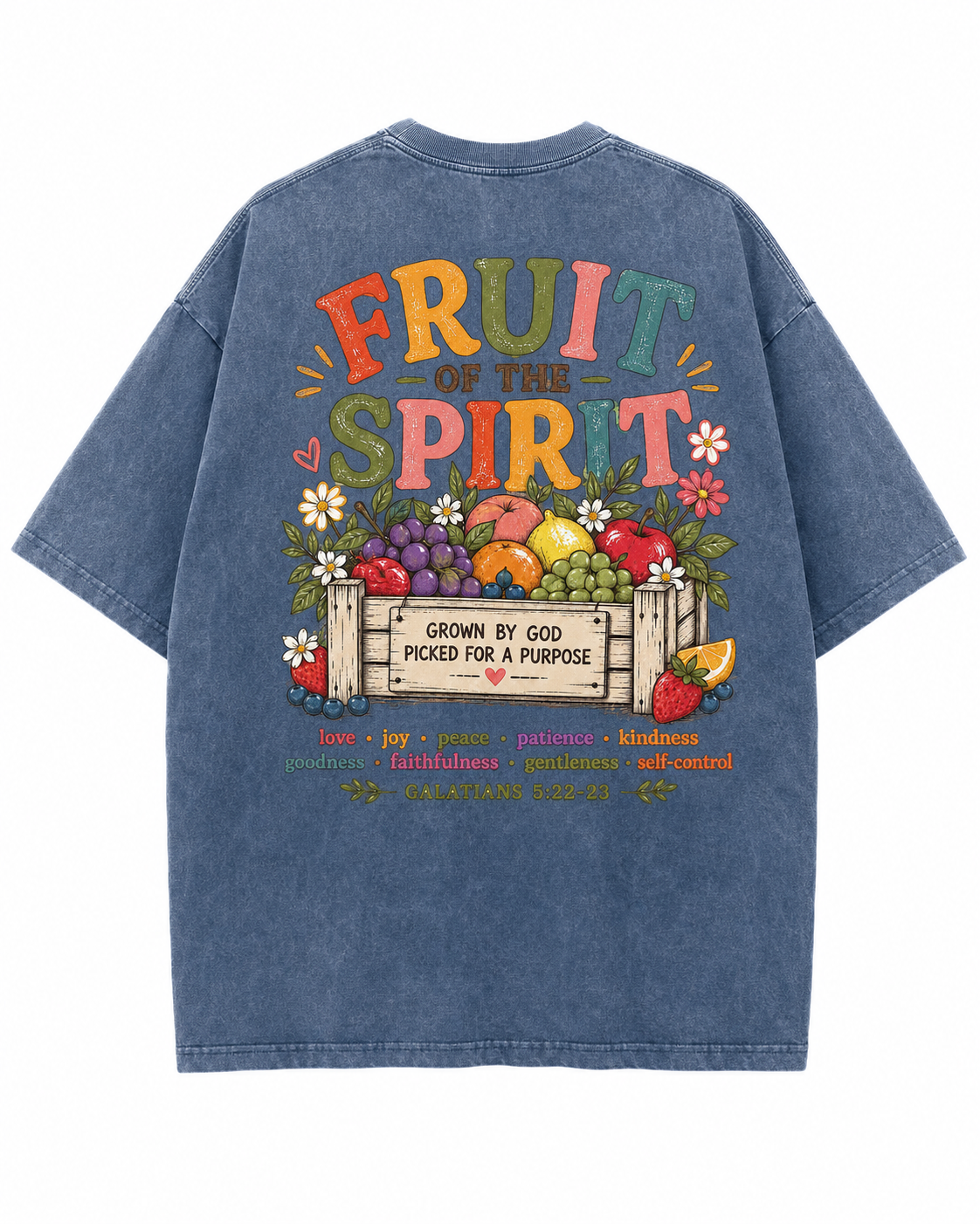Fruit of the Spirit T-Shirt — Faith-Based Christian Graphic Tee