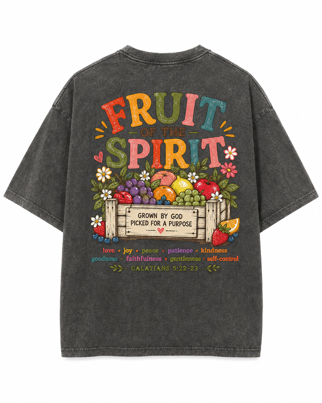 Fruit of the Spirit T-Shirt — Faith-Based Christian Graphic Tee