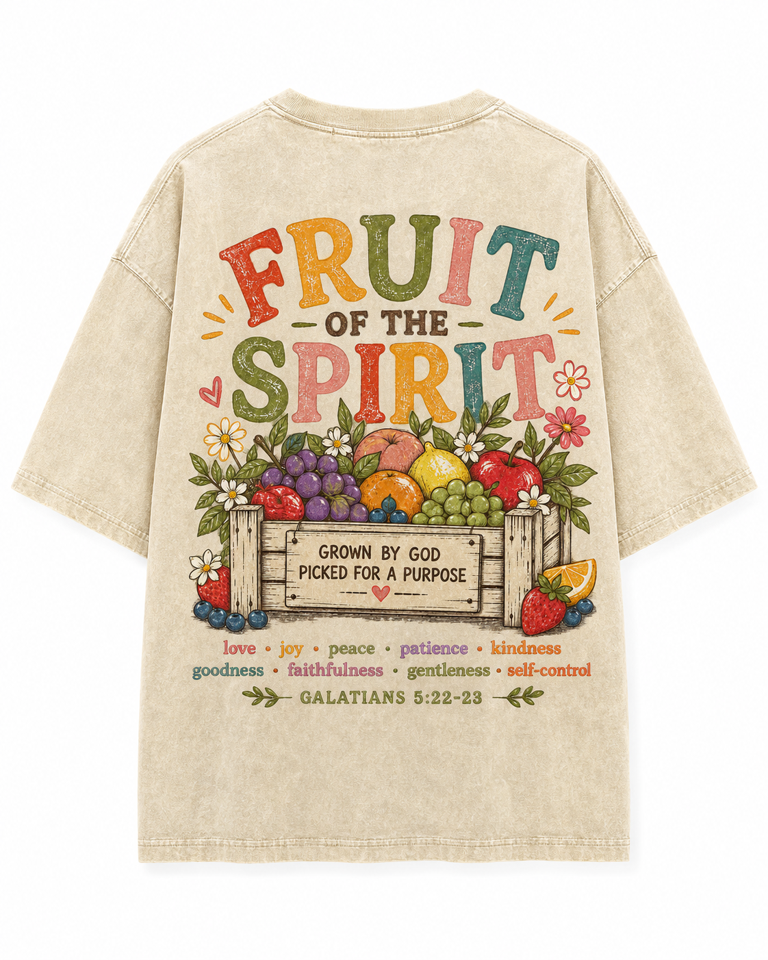 Fruit of the Spirit T-Shirt — Faith-Based Christian Graphic Tee