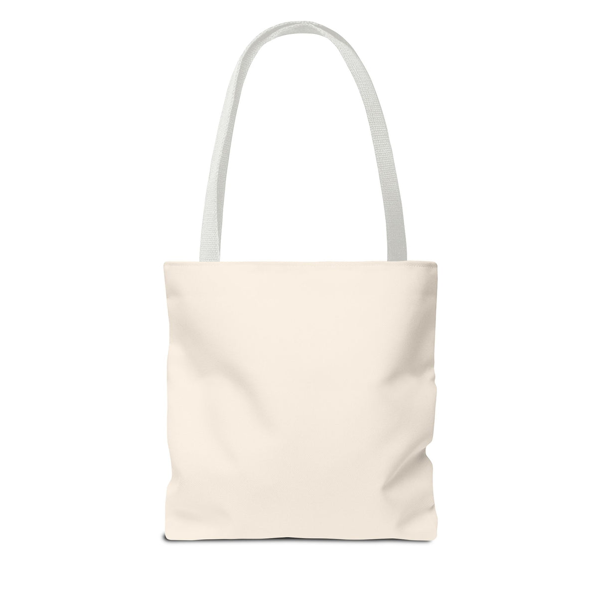 Scriptural Floral Tote Bag — “He Makes All Things New” Inspirational Canvas Tote