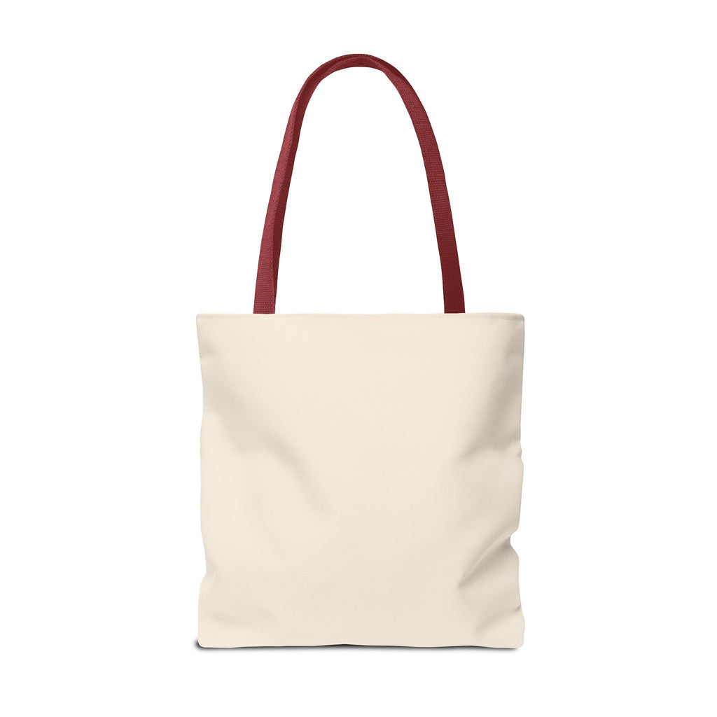 Jesus Shepherd Tote Bag — "He Leaves the 99 to Find the One" Floral Faith Tote
