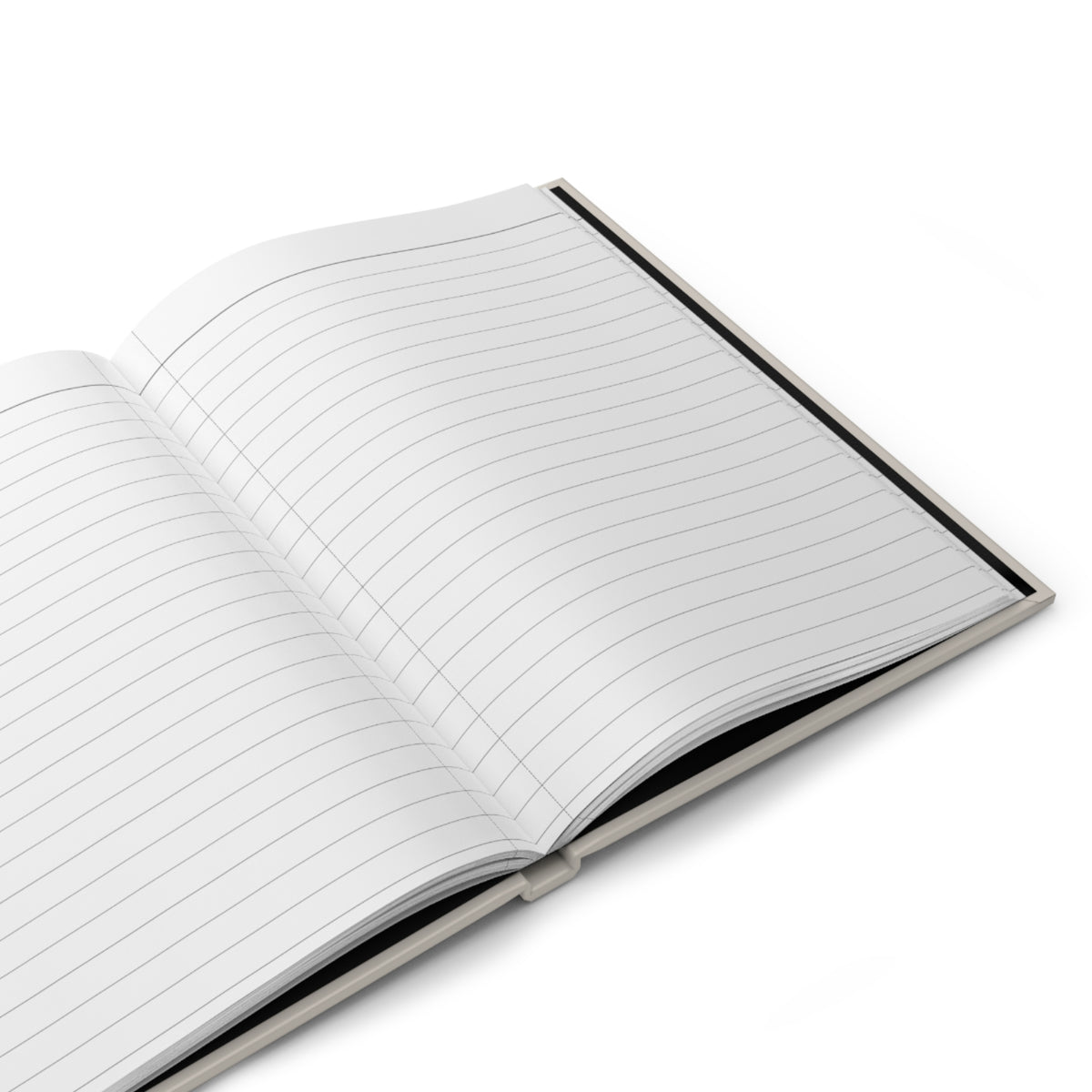 Be Still Hardcover Journal — Christian Lined Notebook (Psalm 46:10)