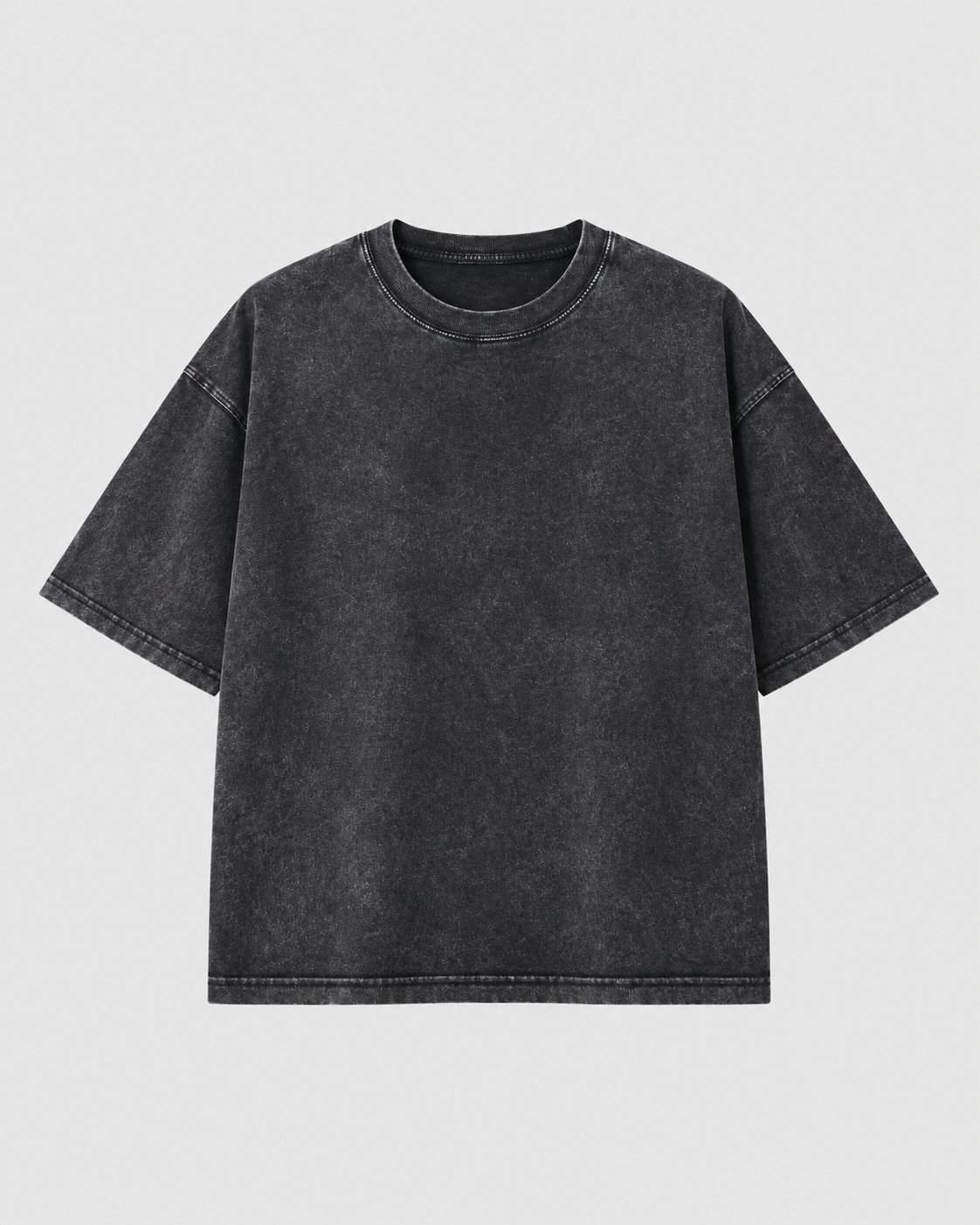 Crimson Cross Mineral Wash Boxy Tee