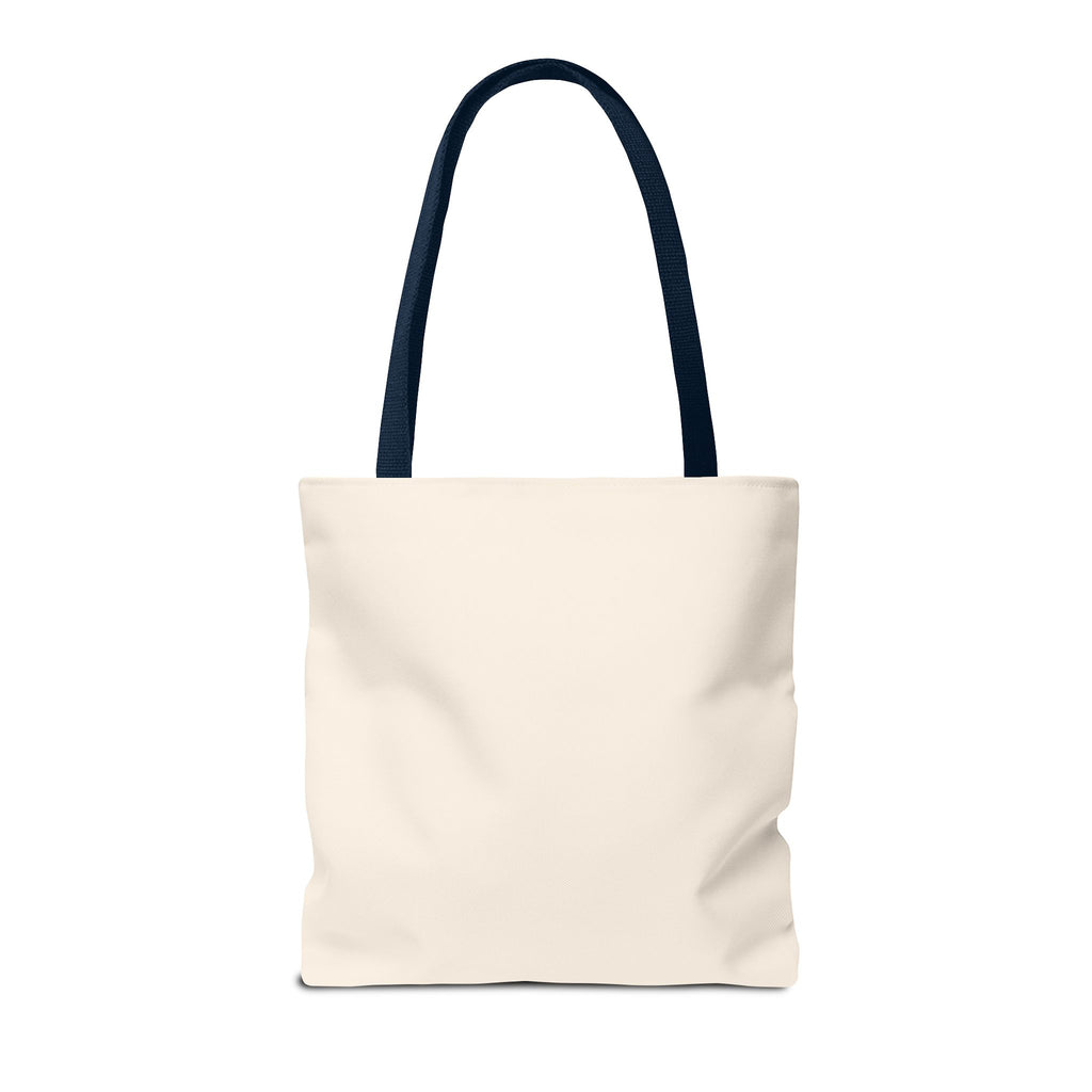 Scriptural Floral Tote Bag — “He Makes All Things New” Inspirational Canvas Tote