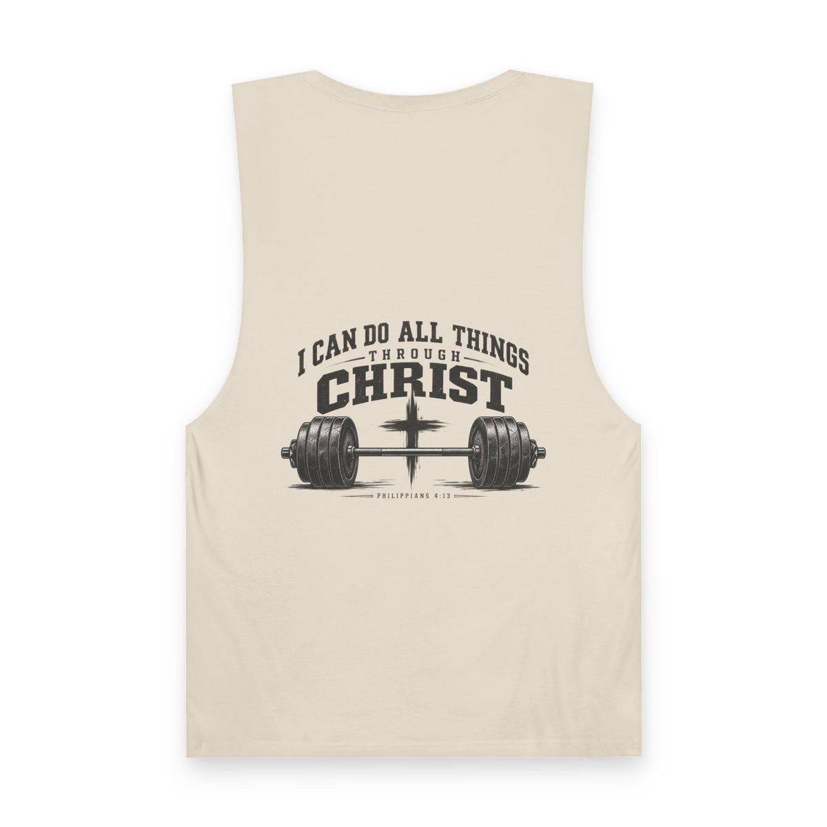 Christian Workout Tank Top — “I Can Do All Things Through Christ” Fitness Tank (Philippians 4:13)