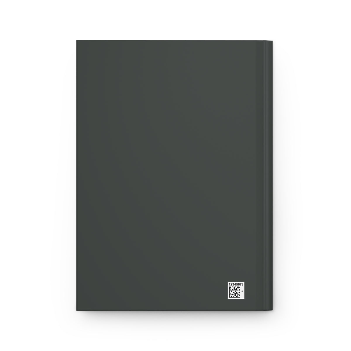 YHWH Hardcover Journal — Christian Lined Notebook with Gold Cross Design