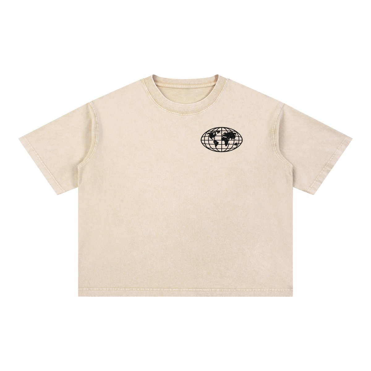 All We Need Is Jesus Mineral Wash Boxy Tee