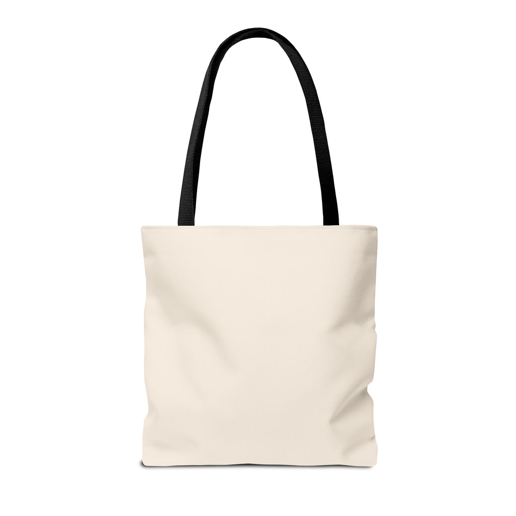 Jesus Shepherd Tote Bag — "He Leaves the 99 to Find the One" Floral Faith Tote