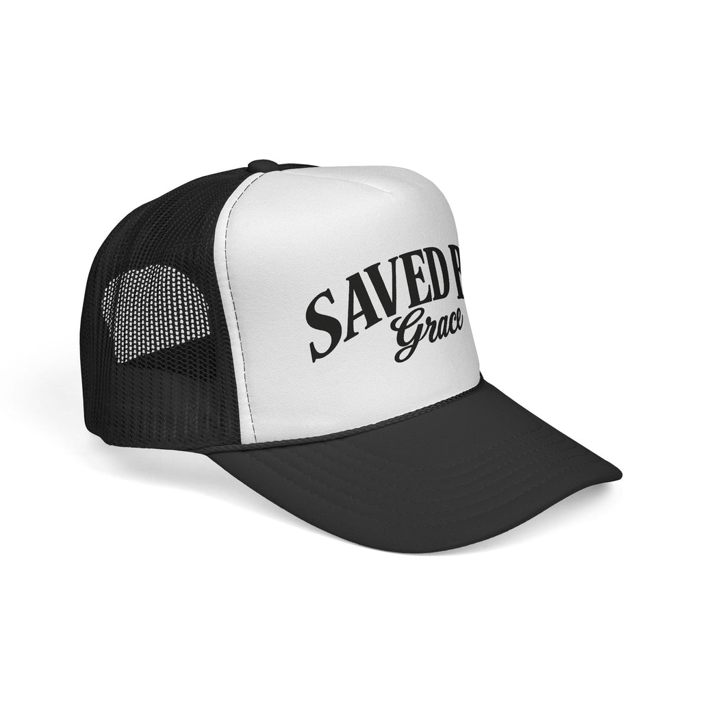 Saved By Grace trucker cap | Christian faith hat
