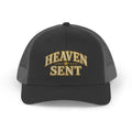 Heaven Sent Trucker Hat - Embroidered Snapback Cap